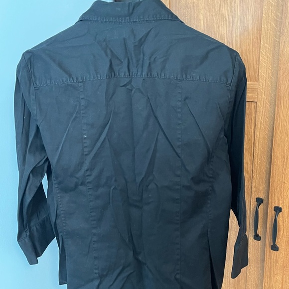 Banana Republic Black Button Down Shirt - Picture 2 of 4